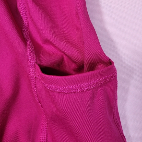 Women's Pink Quarter-Zip Top - Picture 5 of 16